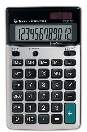 Texas Instruments TI-5018 SV calculadora de escritorio